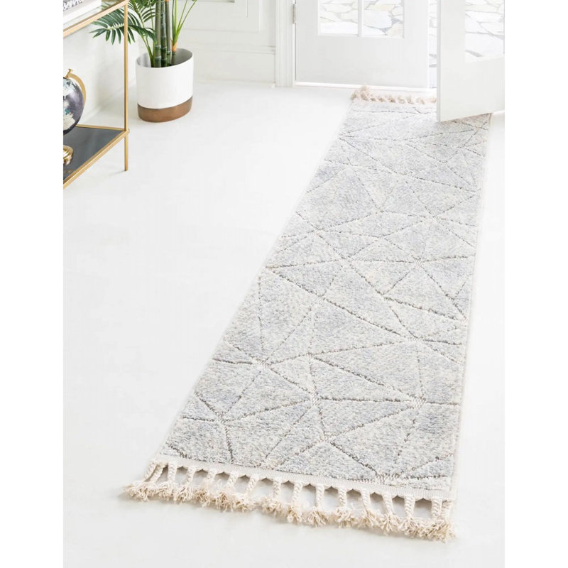 Flaxton Geometric Indoor Rug, Runner 2' x 8'