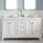 Ensemble de meuble-lavabo double 60 po Ahanu-566041992