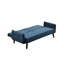 Canapé-lit convertible de 72 po avec porte-gobelet et table escamotable