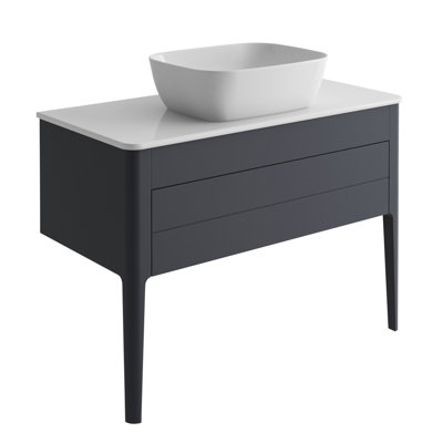 Senah 100cm Single Bathroom Vanity Base Only