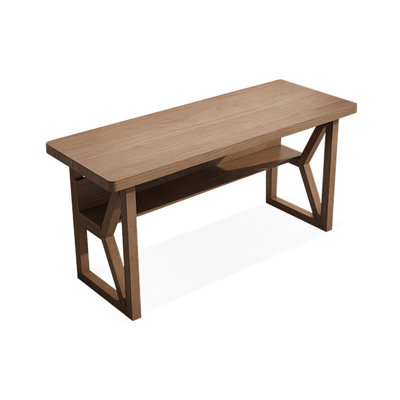 Bureau moderne et simple avec support de rangement