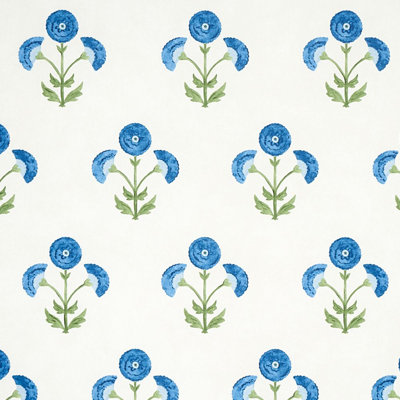 Schumacher Saranda Flower Wallpaper Roll