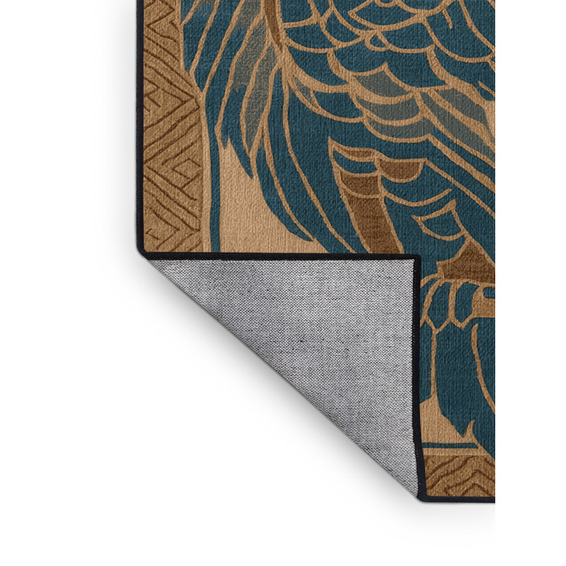  Tapis hawaïen lavable, Rond 3 pi
