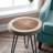Adish Solid Wood Top End Table
