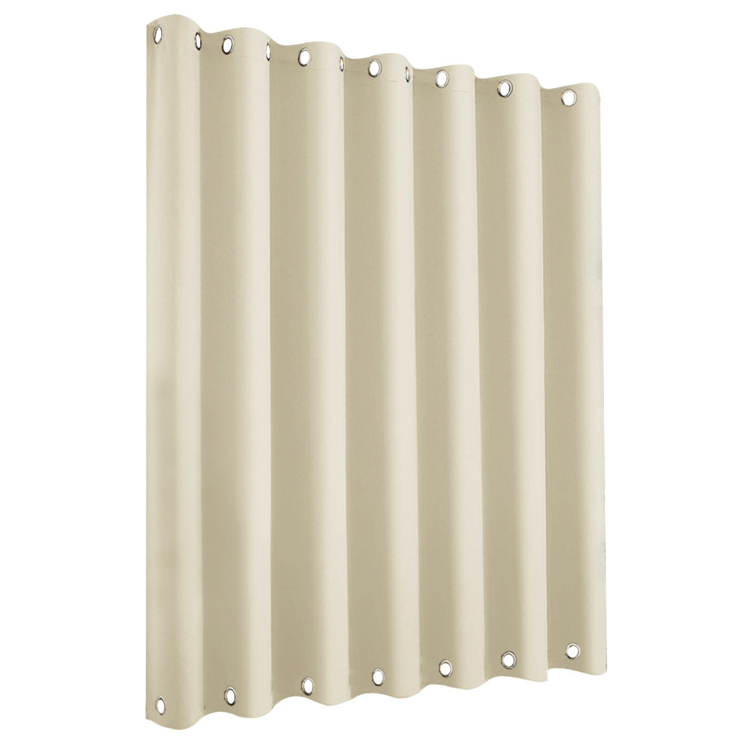 Polyester Blackout Curtain Single Panel Arlmont & Co. Curtain 