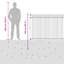 Powder-Coated Steel Fence Panels Included-124587244