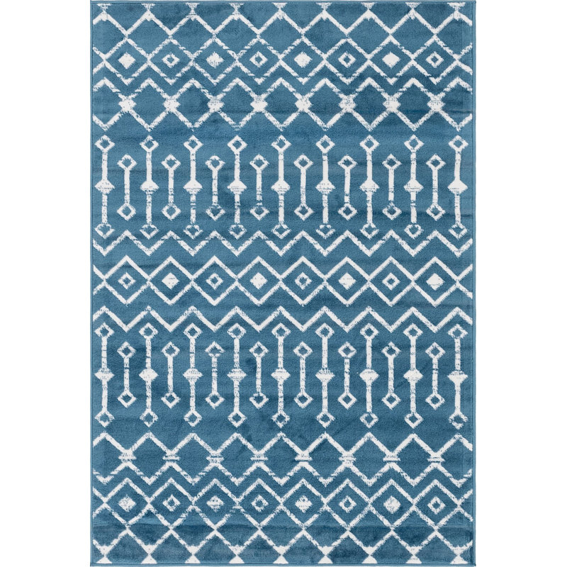 Aemtenan Abstract Indoor Rug, Rectangle 4' x 6'