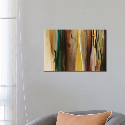 Forms In Harmony by Sarah Stockstill - Wrapped Canvas Painting