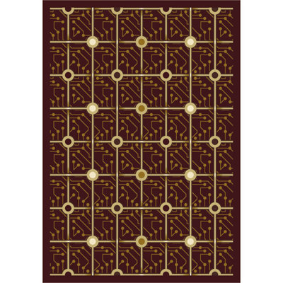 Whimsy Kaleidoscope Electrode Area Rug