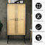 Armoire de rangement en bois avec tablette Farmhouse