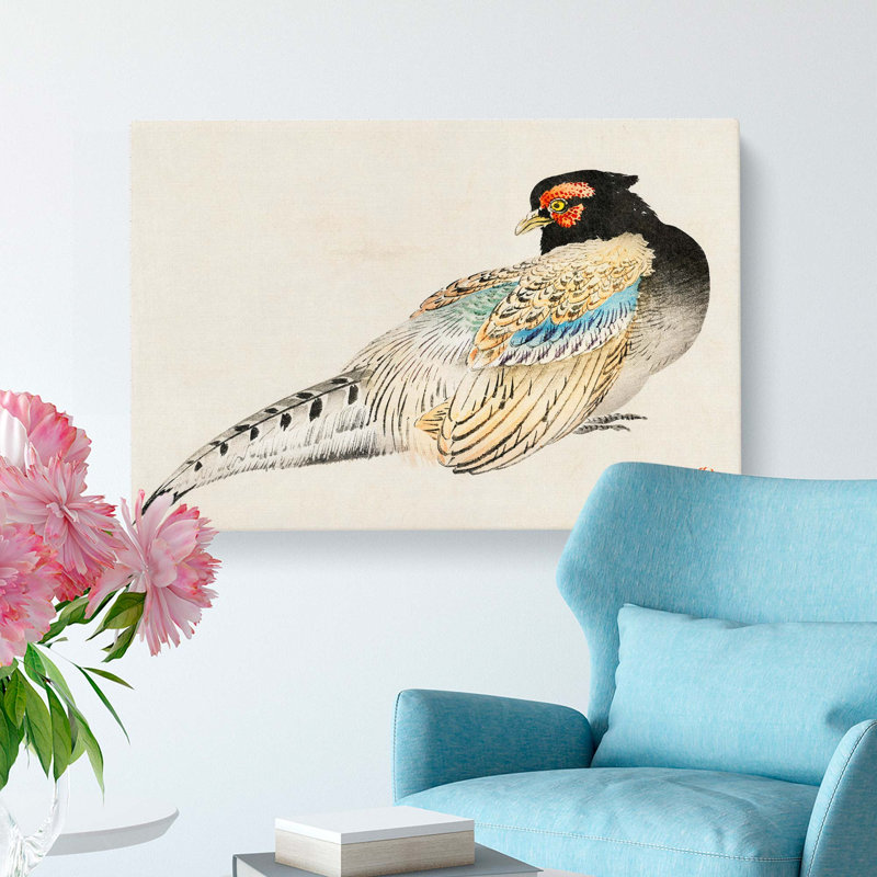 Peregrine Falcon by Kono Baireir - Wrapped Canvas Print, 50cm H x 76cm W x 3cm D