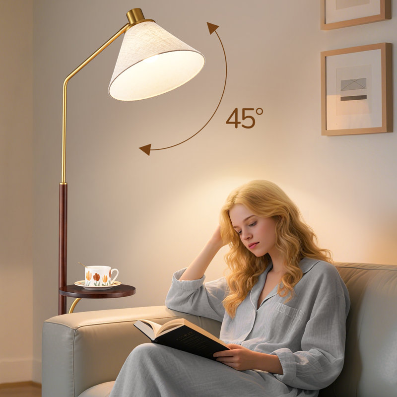 63'' Tray Table Floor Lamp