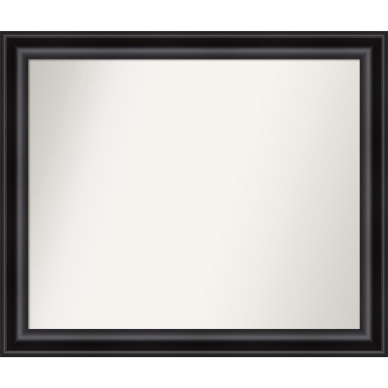 Miroir d'appoint mural en plastique Churchton, 36,75 po x 43,75 po