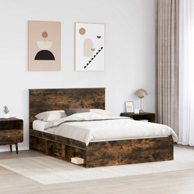 Solid Wood Bed