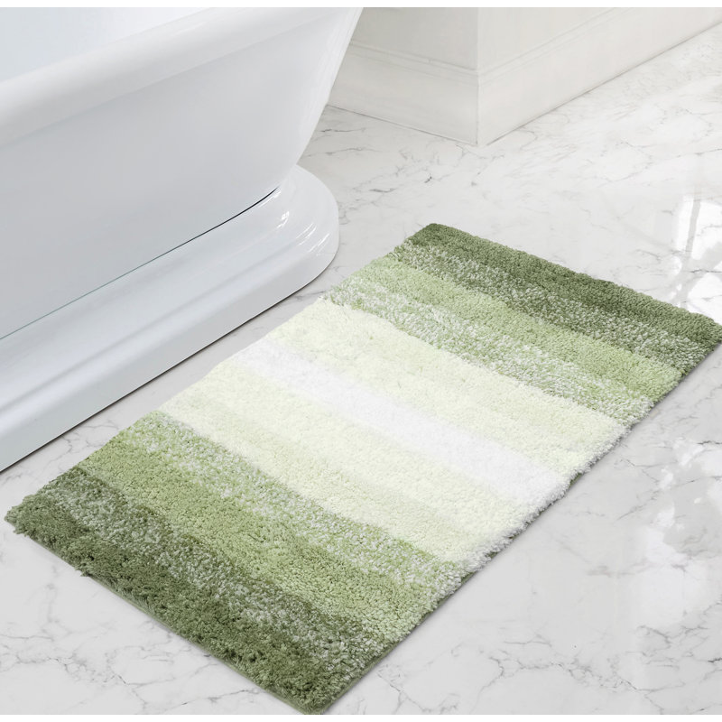 Joondalup Superstripe Bath Set, Sage