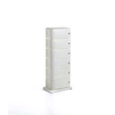 Fluida 6 - Pair Shoe Storage Cabinet