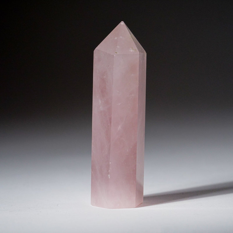 Rose Quartz Polished Point from Brazil (74 Grams)