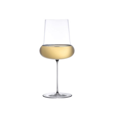 Ghost Zero Belly Handmade Crystal White Wine Glass