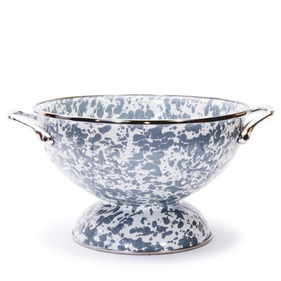Swirl Stainless Steel Colander