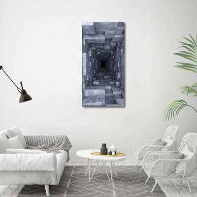 Gainesville Tunnel - Wrapped Canvas Print