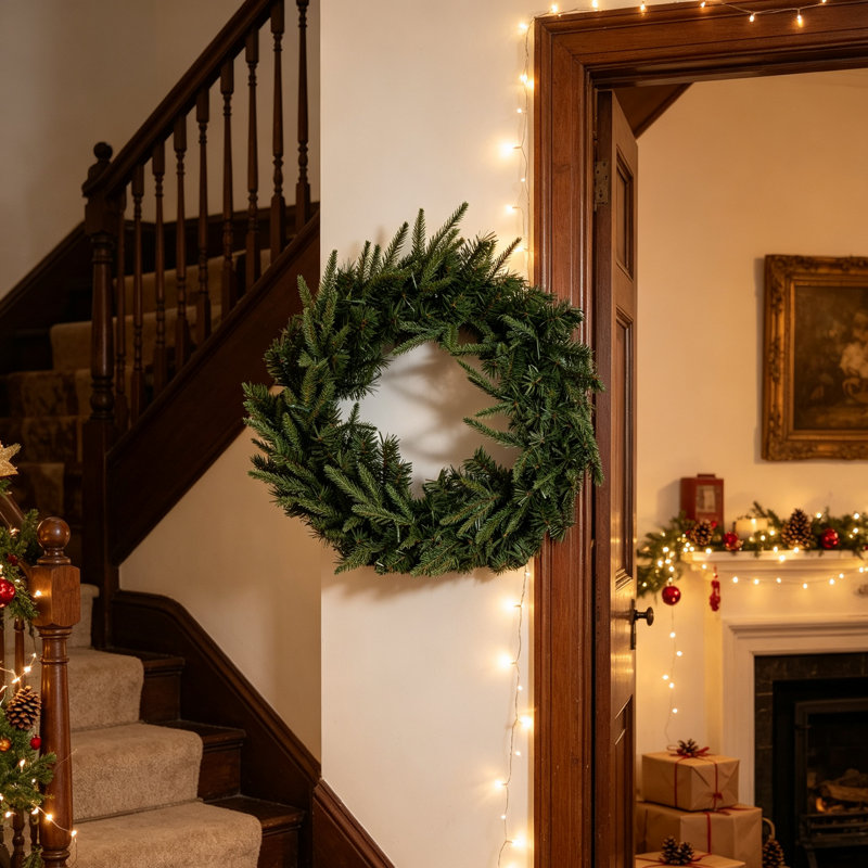 Couronne de Noël 24 po