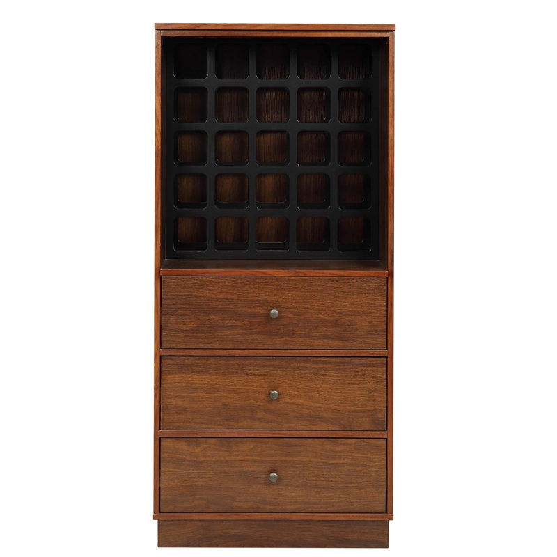 Armoire à vin 3 tiroirs, armoire d'appoint