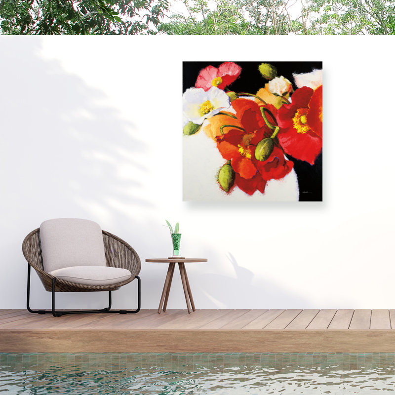 Shirley Novak My Audacity I Outdoor  Canvas, H 14 po x l 14 po