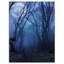 Reproduction de photo sur toile tendue, "dark night forest" , reproduction de photo à grande lune paysages-29503799