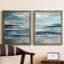 Cadre photo, ensemble de peintures sur toile