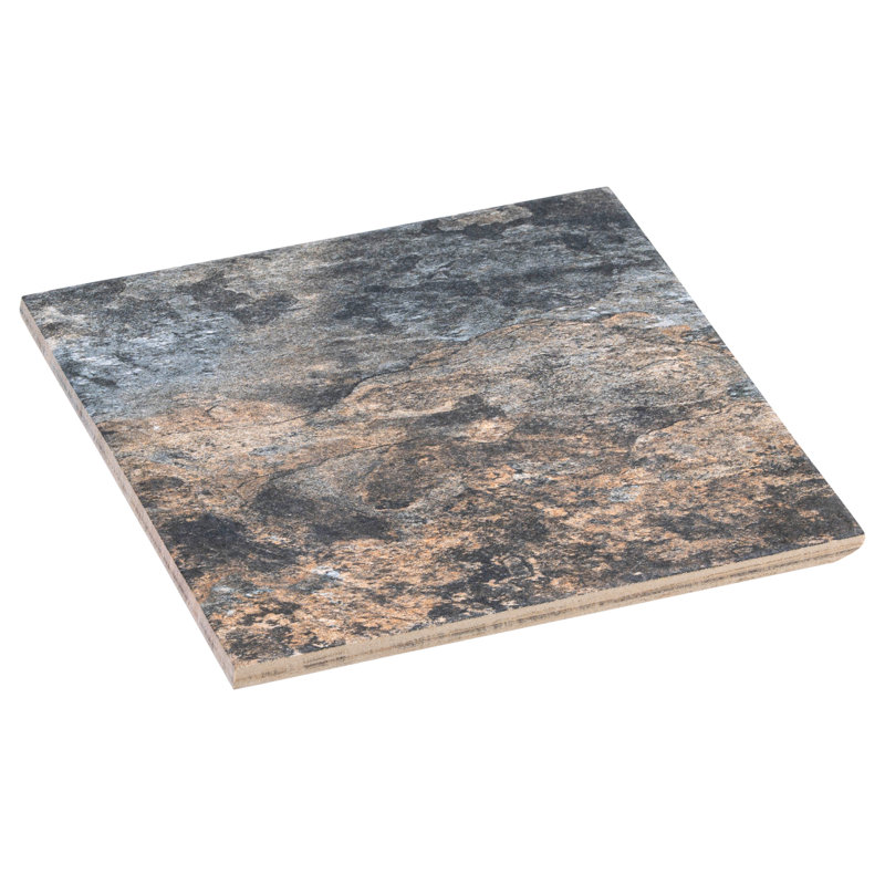 Magnifique 6-in. Stone Look Textured Matte Porcelain Wall & Floor Tile, Grotto