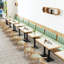 Bancs de café simples haut de gamme