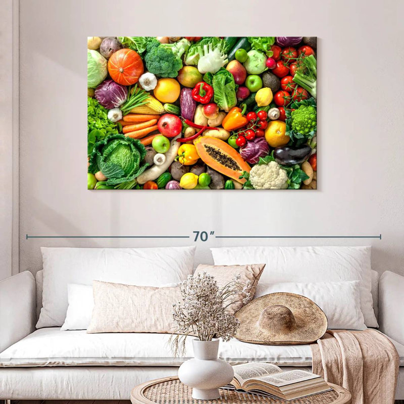 Kerrick récolte de fruits et légumes, H 30 po x l 45 po