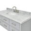 Ensemble de meuble-lavabo mural simple 55 po Macmullin-368795120-368795121