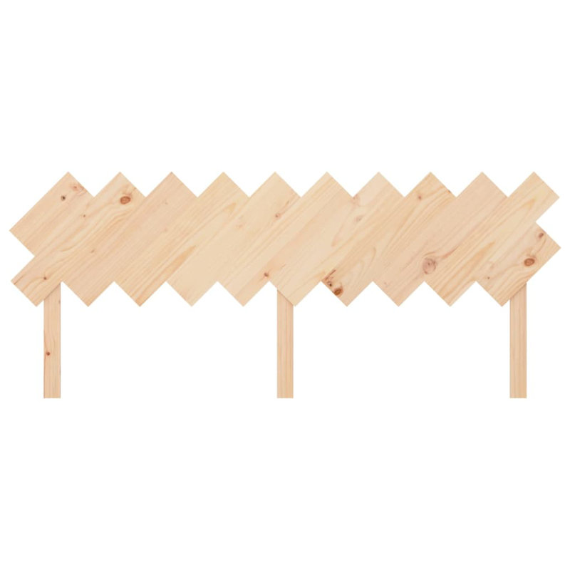Solid Wood Headboard, 196 x 80.5 cm, Brown