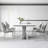Light luxury high-end rectangular dining table set-103007511