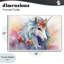 Giclée encadrée de licorne magique avec fleurs, design by Creative Studio-1744029385-1744029384