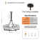 Crystal Semi Flush Mount Ceiling Light With Matel Accents