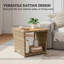Square Outdoor Side Table - 45 cm W 45 cm D-502002440