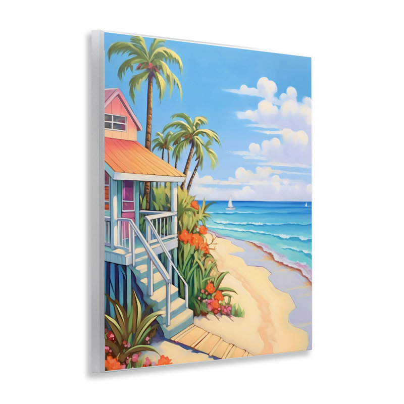 Plaque murale Life On The Beach, design par LSR Design Studio
