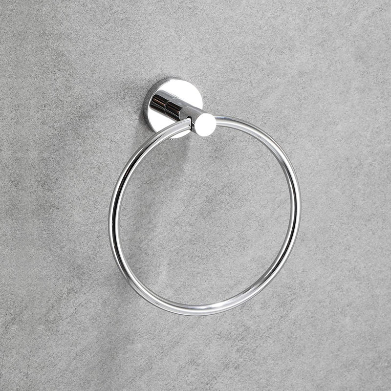 Porte-serviettes de salle de bain 5 pièces en aluminium - fixation murale moderne, pour salle de bain, chambre à coucher, buanderie, cuisine