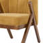 Chaise d'appoint rembourrée avec pieds en bois en forme de Y (ensemble de 2)-679836644
