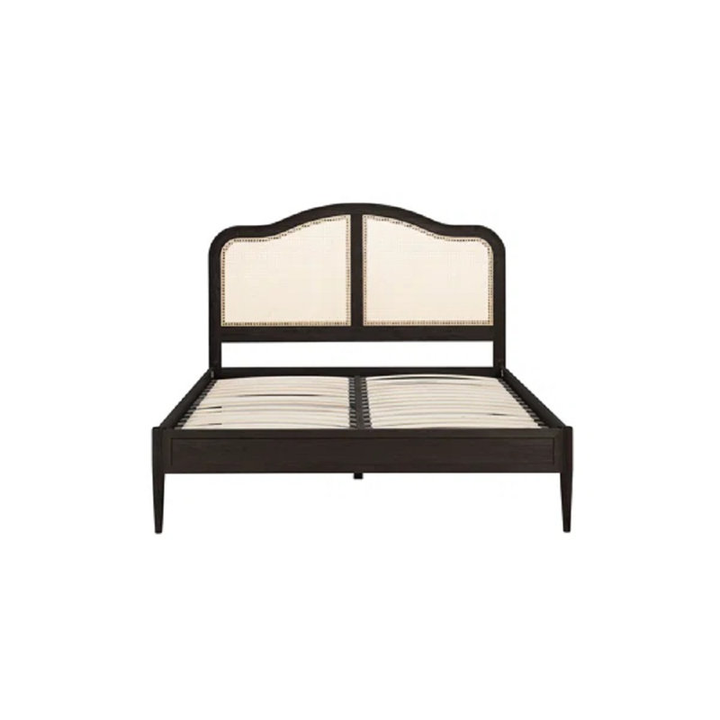 Bed Frame, Double (4'6), Black