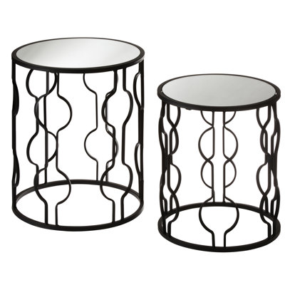 Lizeth Frame Side Table Set