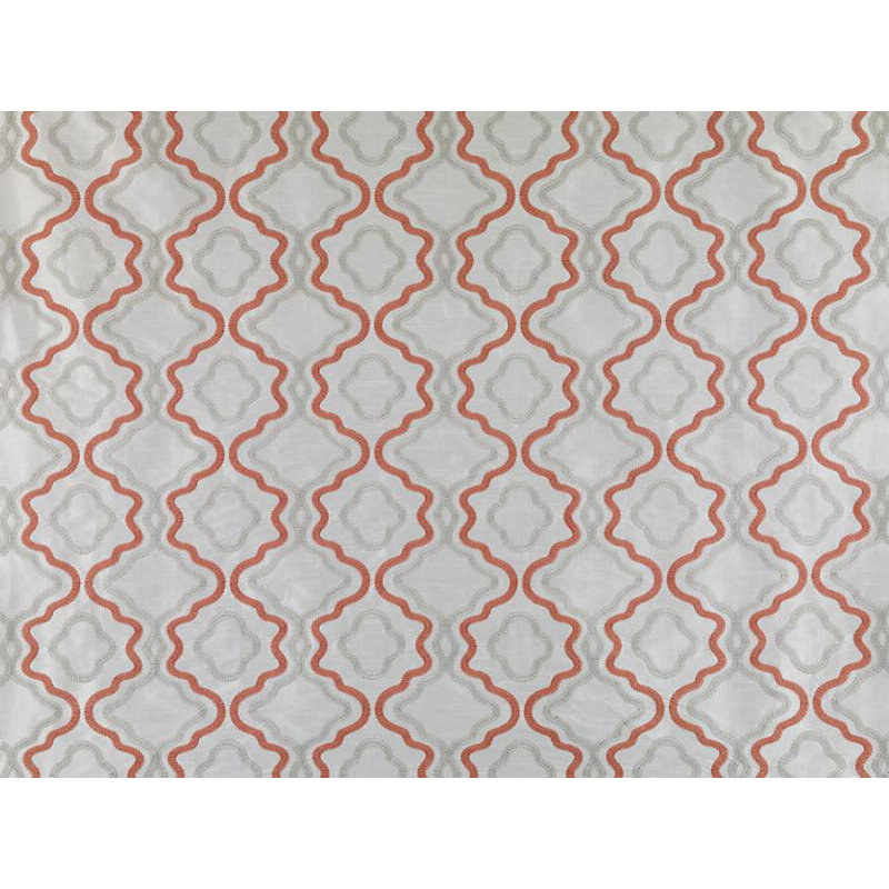 Tissu Alhambra, Corail