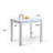 Charlynn Small Wooden Modern Farmhouse Rectangular Dining Table-1041262794