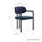 Elio Barrel Fabric And Metal Dining Chair-109758053