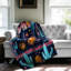 Vibrant Cowboy Designs - 1 pièce Sherpa Premium-100733509