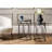 Mel Glass Top Frame Nesting Tables