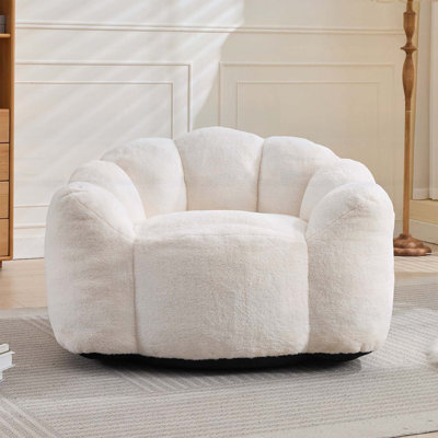 Fauteuil à billes Lotus, aucun assemblage requis