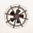 Modern Enclosed Ceiling Fan Indoor With Remote Control And Bladeless Rust Red Industrial Ceiling Fan Light Kit